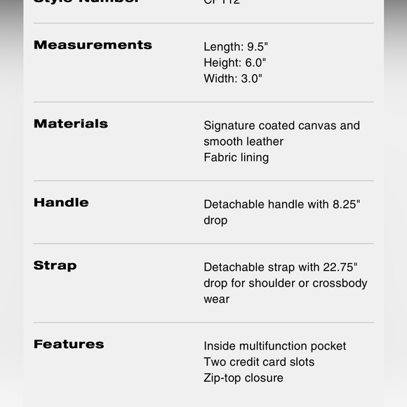 Coach Teri shoulder bag - Picture 4 of 4